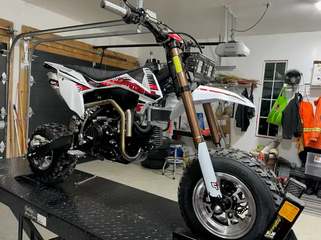 2022 Pitster pro 190 immaculate asking 22.00 in Sport Bikes in Sudbury - Image 5