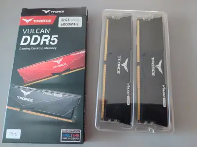 T-Force Vulcan DRR5 RAM, 32GB, View more