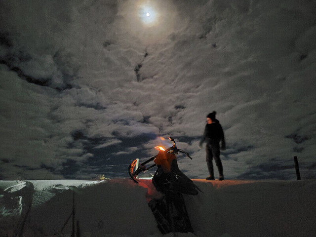 KTM 450(500) EXC Radix snow bike! 6 speed, electric start in Dirt Bikes & Motocross in Swift Current