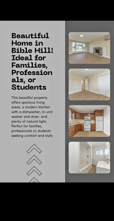 Now Leasing: Modern 3-Bedroom Unit – Available February 7, 2026 | 408 Pictou Road, Bible Hill, Truro...