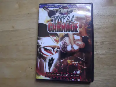 TNT "Total Carnage" (Pro Wrestling) Uncensored Version DVD I have for sale TNT "Total Carnage" (Pro...
