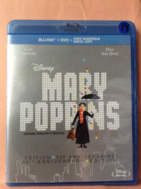 MARY POPPINS. 50E ANNIVERSAIRE. BLU-RAY/DVD. WALT DISNEY