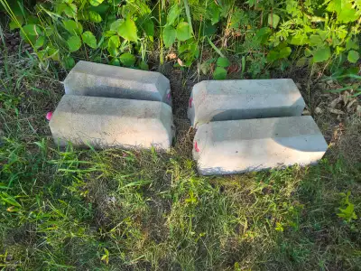 Heavy duty concrete blocks - set of 4, View more