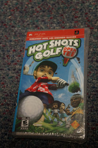 Hot Shots Golf Open Tee PSP Sealed Never Opened Brand New
