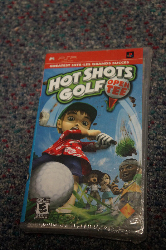 Hot Shots Golf Open Tee PSP Sealed Never Opened Brand New in Sony PSP & Vita in City of Toronto