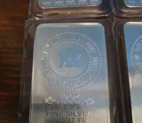 10oz Royal Canadian Mint Silver Bars