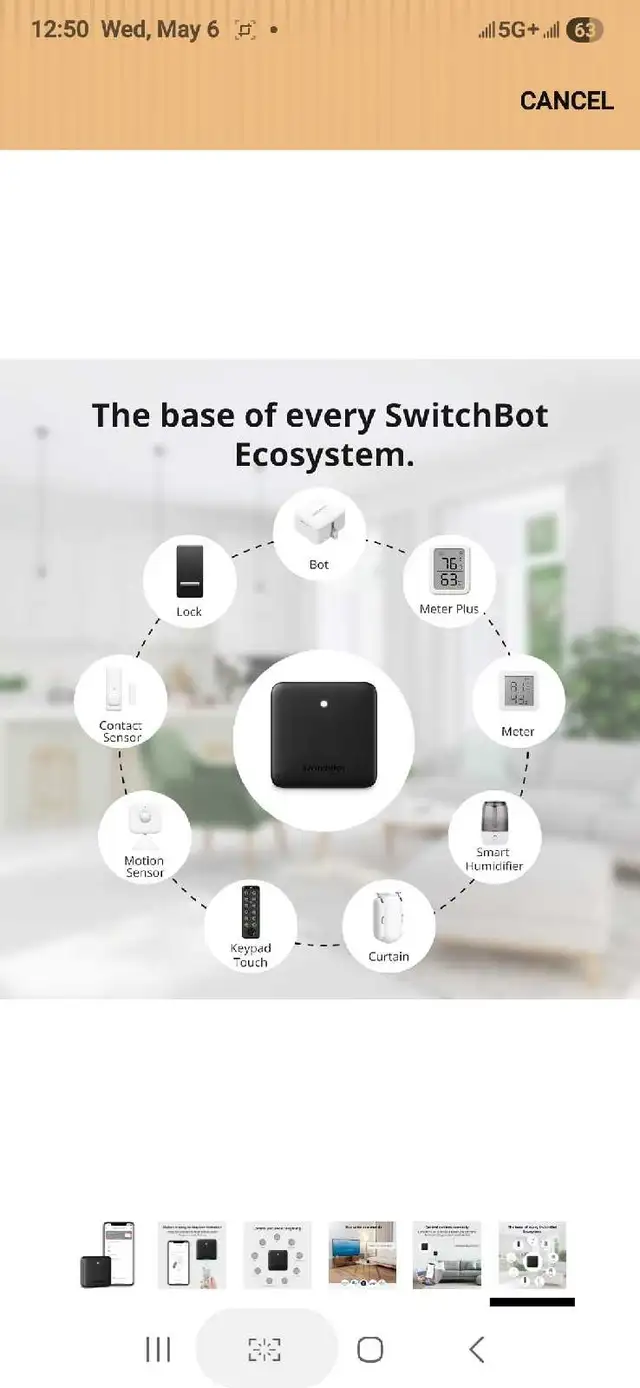 SwitchBot Hub Mini Smart Remote - IR Blaster, Link SwitchBot to 446508599125616645