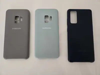 SAMSUNG S9 & S23 FE GALAXY SILICONE PHONE CASES -  3 for $30, View more