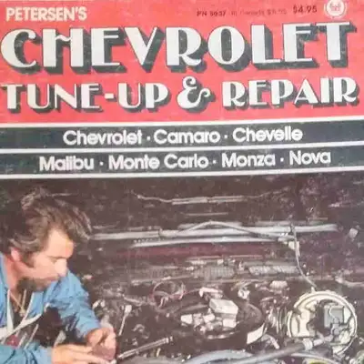 chevrolet tuneup and repair book, View more