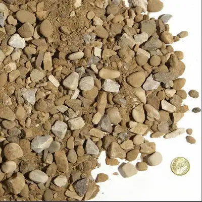 We have some 25mm crushed gravel (road crush) available. It is a better option than recycle concrete...