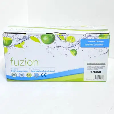 Print with precision using this Fuzion TN350 premium compatible toner cartridge, designed for Brothe...