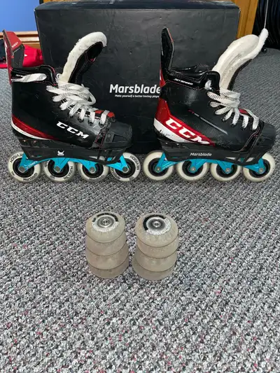CCM Jetspeed + Marsblade Roller Hockey Skates, View more