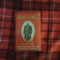 Prince Albert pocket tobacco tin