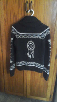 dream catcher design knit sweater
