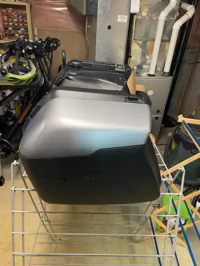 Good condition. Small scratch on top of one painted surface. Comes with all hardware and locks. Loca...