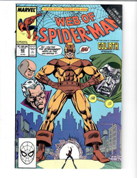 Web Of Spider-Man #60 Jan 1989 Marvel Comic