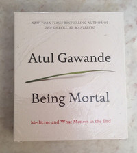 AUDIO BOOK - Atul Gawande - Being Mortal - NEW