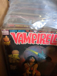Vampirella magazine collection by Warren