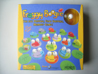 Blue Orange Froggy Boogie Wooden Memory Game