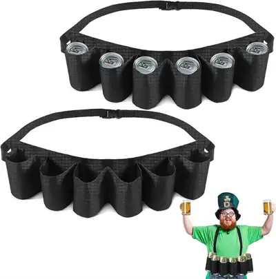 2-Pack Beer Belt - 6 cans/bottles, View more