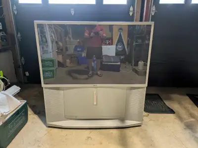 FREE- 55" Sony Rear Projection TV, View more