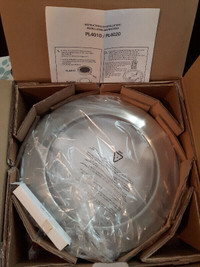 2 Hampton Bay Designer Edition 13" Halogen Flush Mount Fixtures