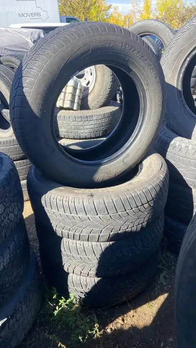 DUNLOP SP WINTER SPORT 3D 235/65 R17 104H M+S SET OF 4 TIRES - $260 CALL 7807017486 Or text me arthu...