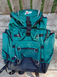 Very Rare 7Up Promotional Hiking Backpack 