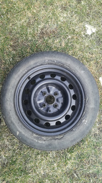 Full-size spare tire 175/65R15 with steel rim