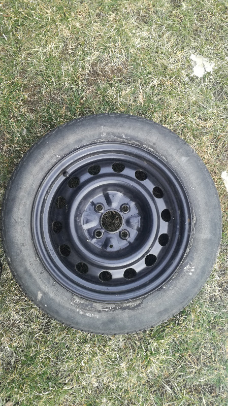 Full-size spare tire 175/65R15 with steel rim in Tires & Rims in City of Toronto