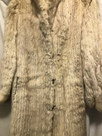 White Mink Coat- Vintage