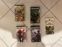 PSP Games Metal Gear ACID and 3 more games All for $55
