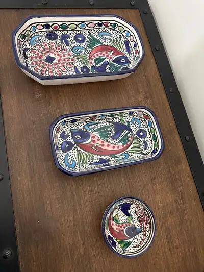 Ensemble de plats décoratifs, View more