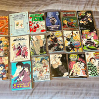 Lot of 18 Books (Mostly Manga)