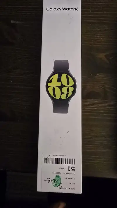 Brand New Galaxy Watch 6 (black) and Watch 7 (Green) - 44mm, View more