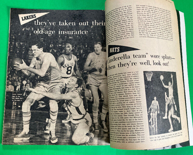 1955 Dell Basketball Yearbook, 82 pages, excellent in Arts & Collectibles in Dartmouth - Image 3