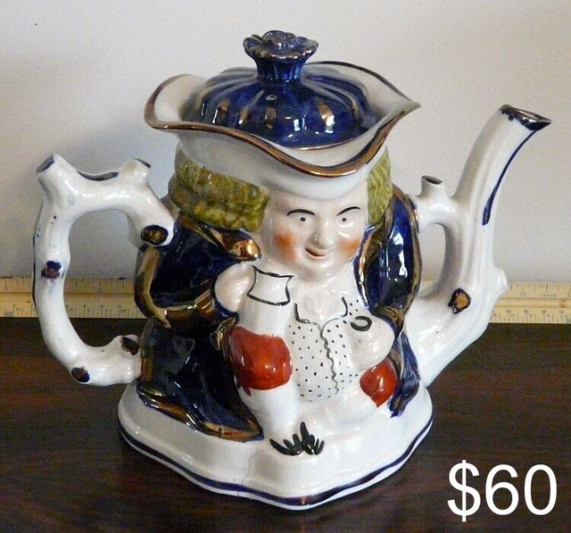 New Price - Vintage Toby Philpot Teapot in Arts & Collectibles in Kingston - Image 2