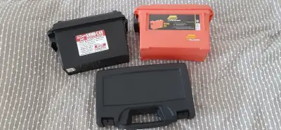 PLANO and TNT storage boxes, Plano storage case, View more