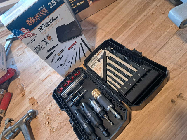 25 pc Drill,  Drive and Plug set from Lee Valley Tools  in Hand Tools in Calgary