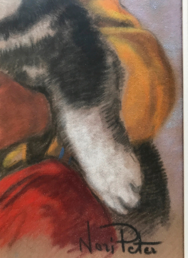 Nori Peter, Original Pastel Painting in Arts & Collectibles in Ottawa - Image 3