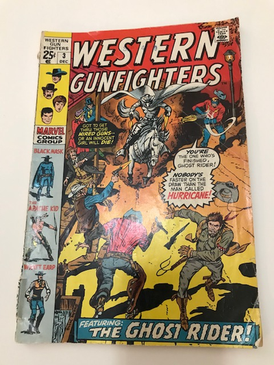 1970 Western Gunfighters Comic Book, View more