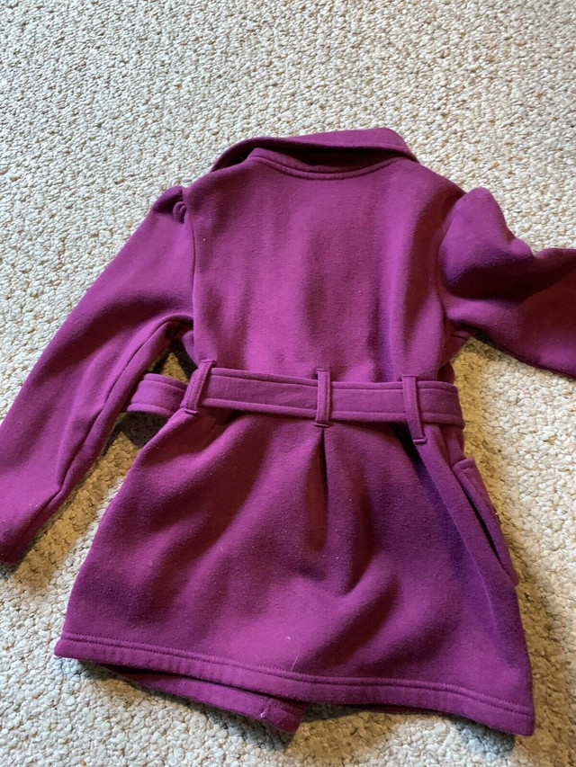 Girls Size 4 Pretty Mid-Season Coat in Clothing - 4T in Calgary - Image 3