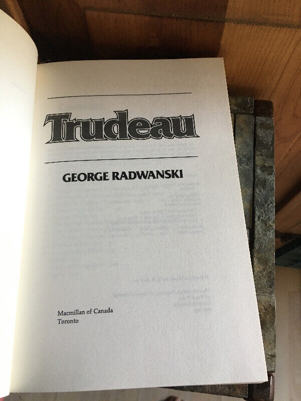 Trudeau -  Hard Cover Book in Non-fiction in Mississauga / Peel Region - Image 3