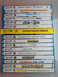 $30 Each - Fun Nintendo    WiiU    (Wii U) Games (Can Ship!)