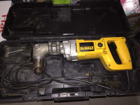 DeWalt DW120K 7 Amp 1/2″ Right Angle Joist and Stud Drill