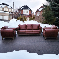 high end full top grain distressed leather couches, can deliver