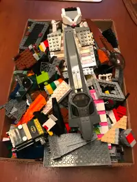 Large Lego Bulk Lot 7 Lb Mixed Pieces Parts Building Blocks