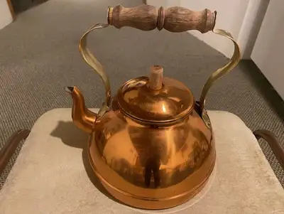 Vintage Copper Kettle, View more