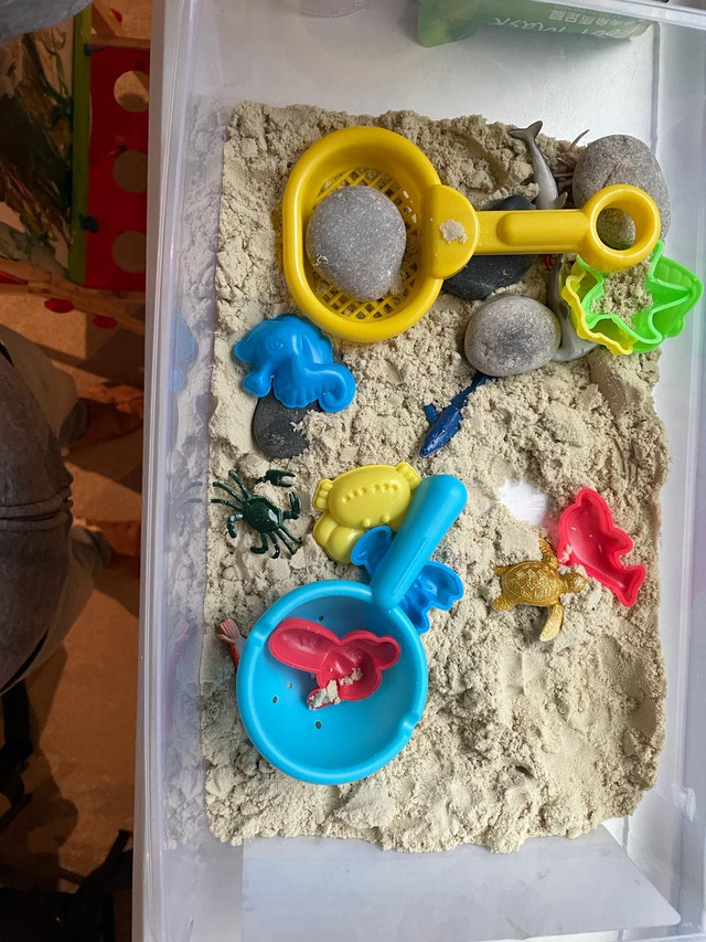 Sensory Bin Sand Toy in Toys & Games in City of Toronto