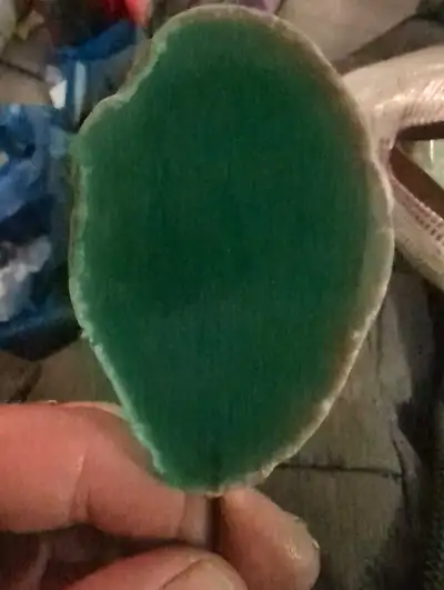 I'm offering a beautiful green aventurine slab, perfect for lapidary work, jewellery making, or as a...